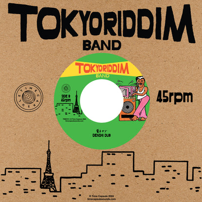 Tokyo Riddim Band - Denshi Lenzi /  Denshi Dub (TIME701) - 7inch