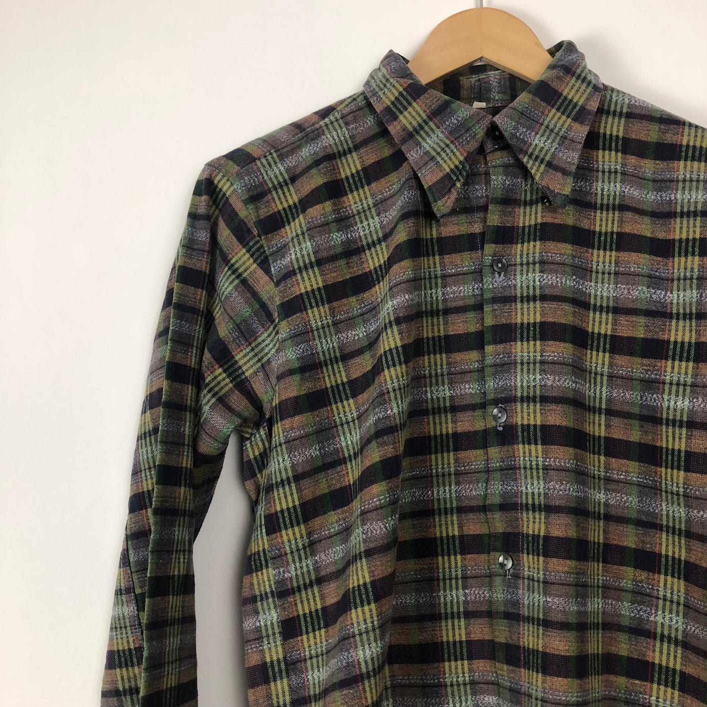 Vintage Check Shirts (Size 39)