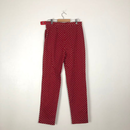 Vintage “alain manoukian” Dott Pattern Pants (Size 40)