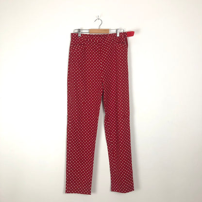 Vintage “alain manoukian” Dott Pattern Pants (Size 40)