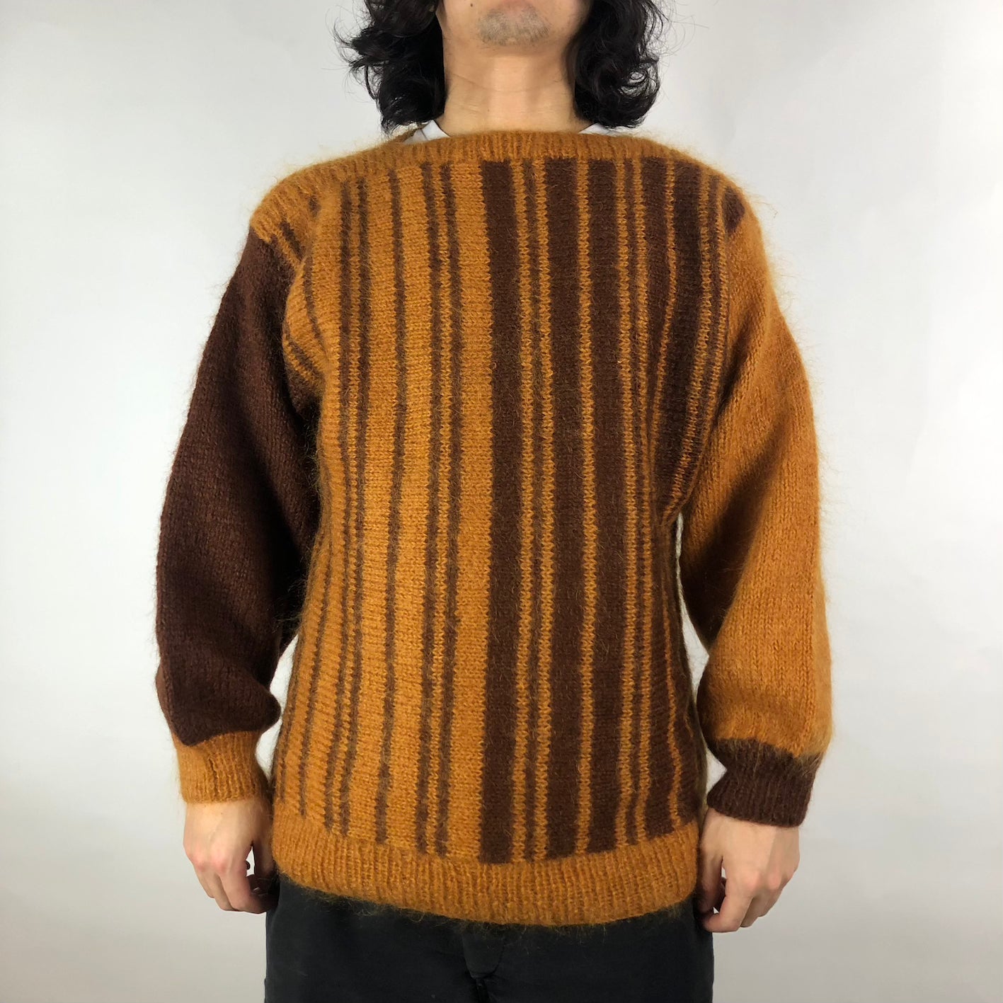 Vintage Mohair Stripe Knit