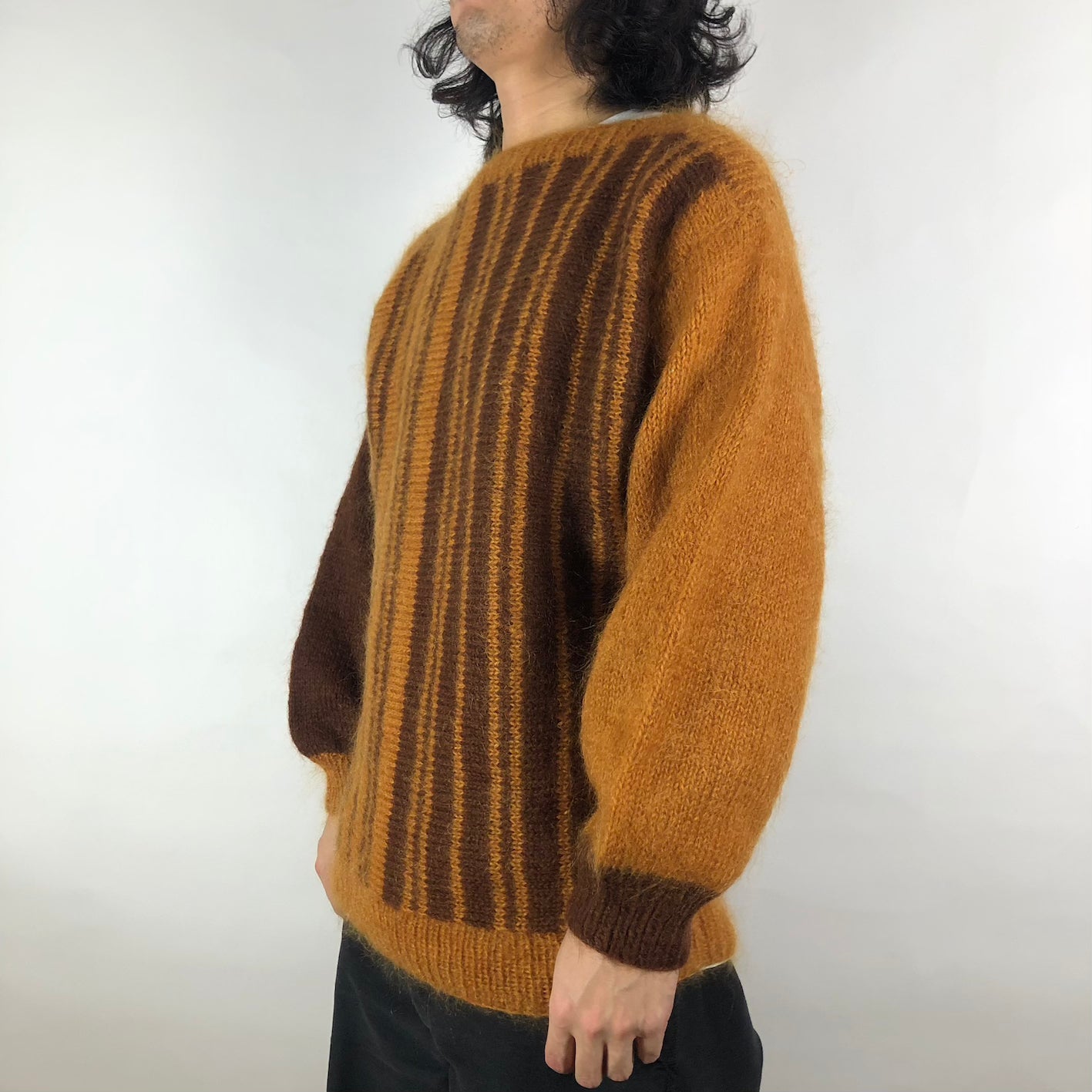 Vintage Mohair Stripe Knit