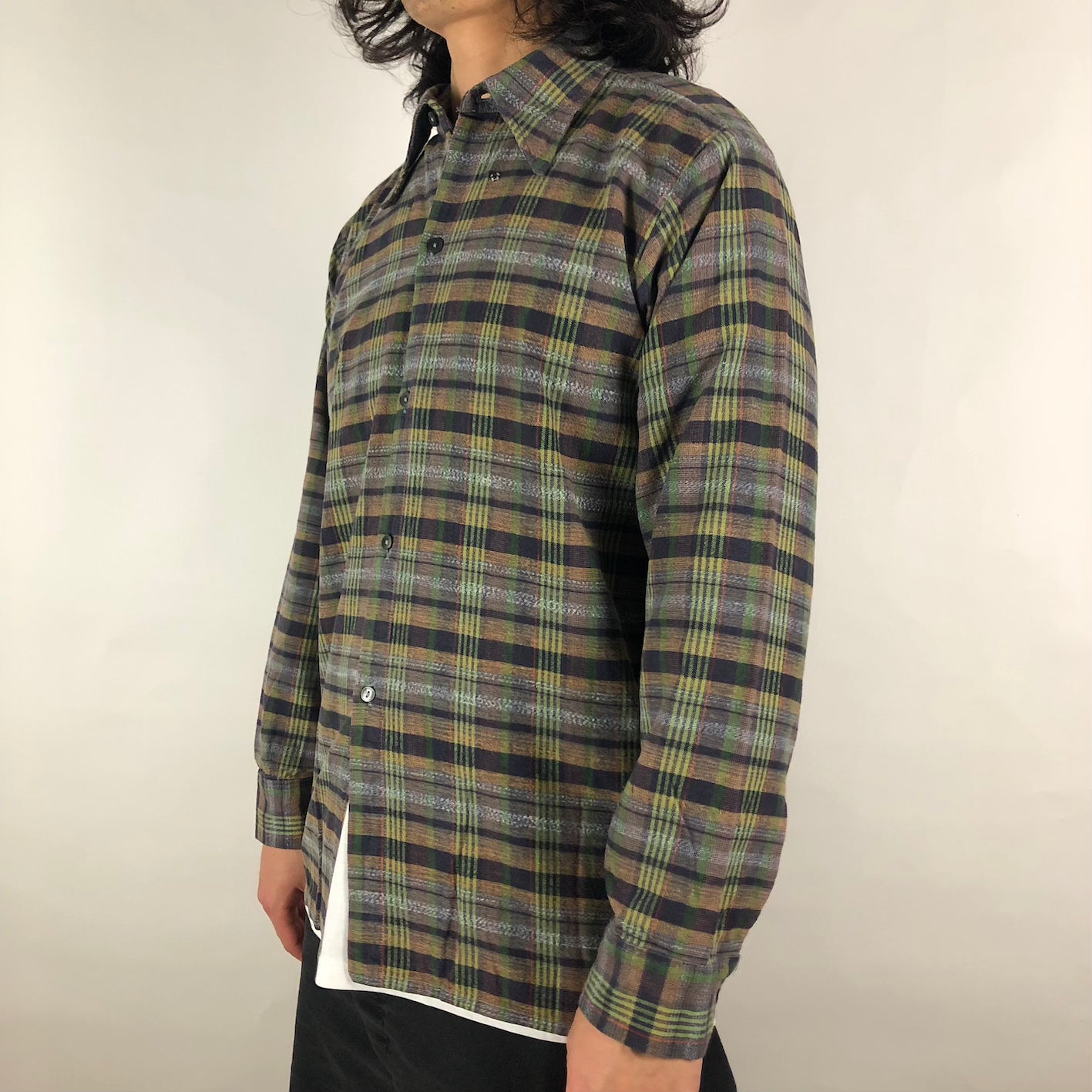 Vintage Check Shirts (Size 39)