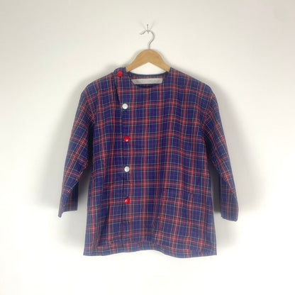 Vintatge “LEE TOURNEUR” Unique L/S Check Shirts