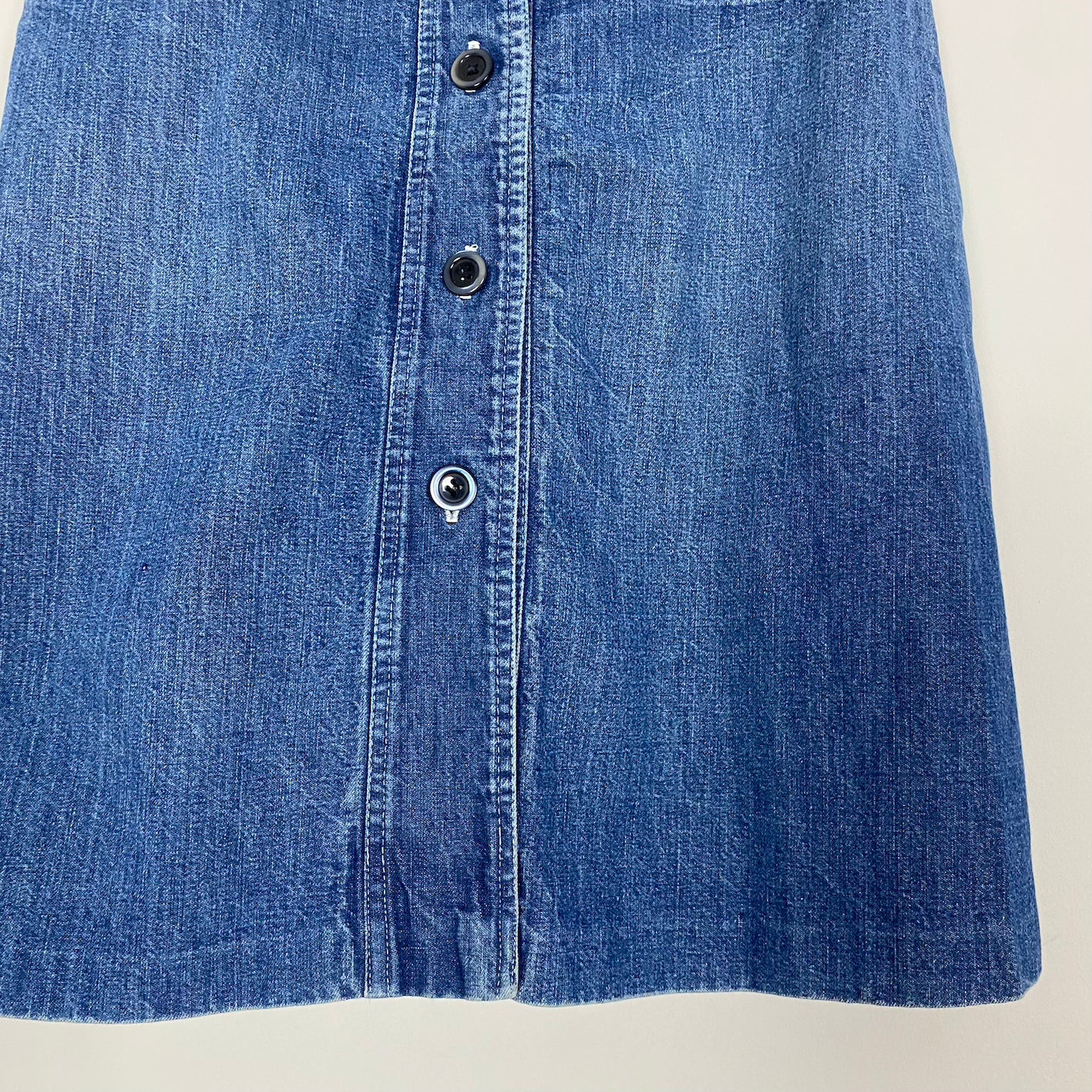 Vintage “LERYS” Paris Denim Skirt