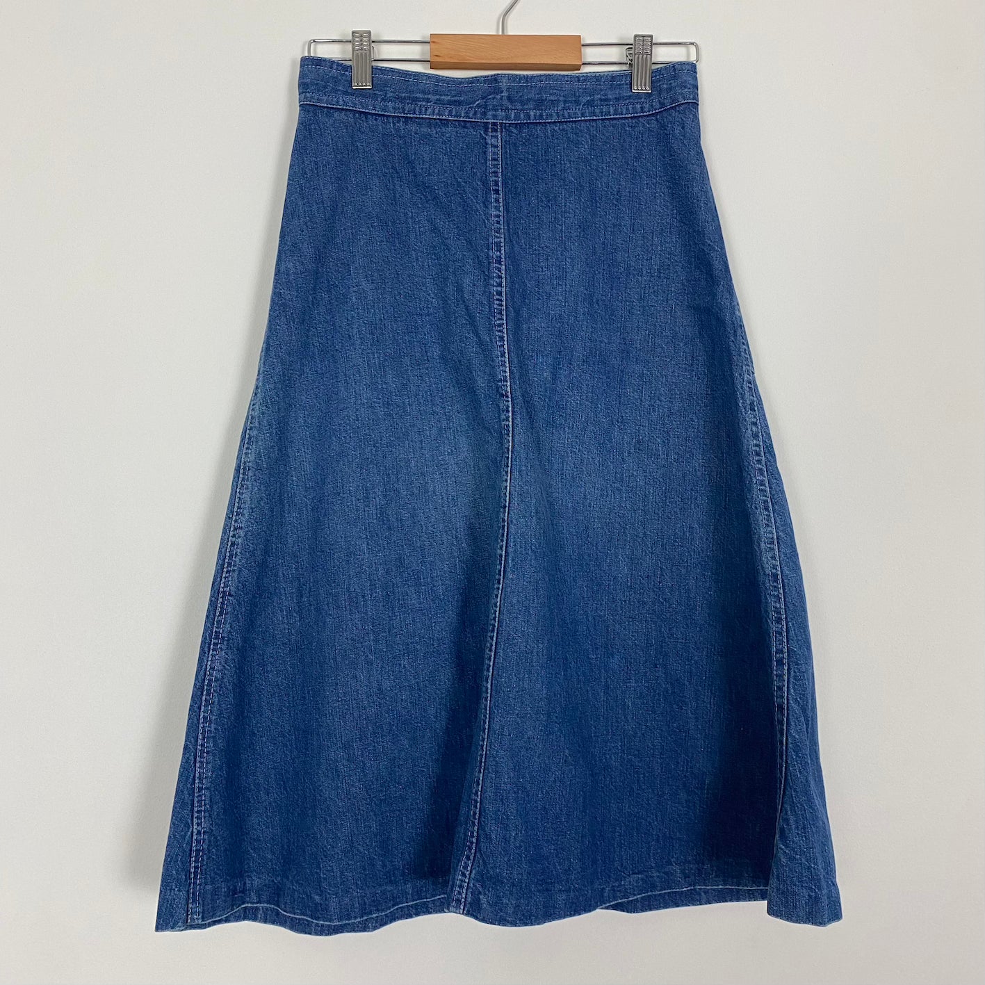 Vintage “LERYS” Paris Denim Skirt