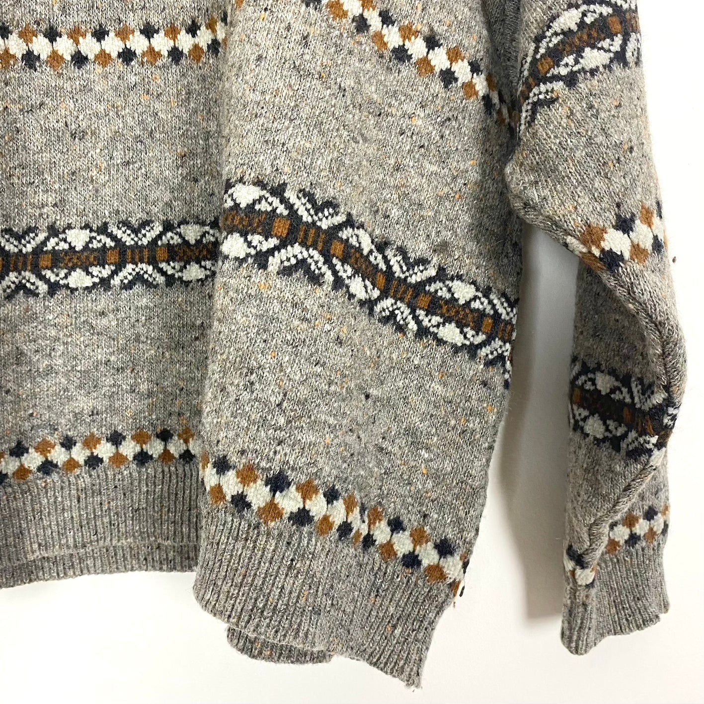 Vintage “TALGO City” Mixed Knit