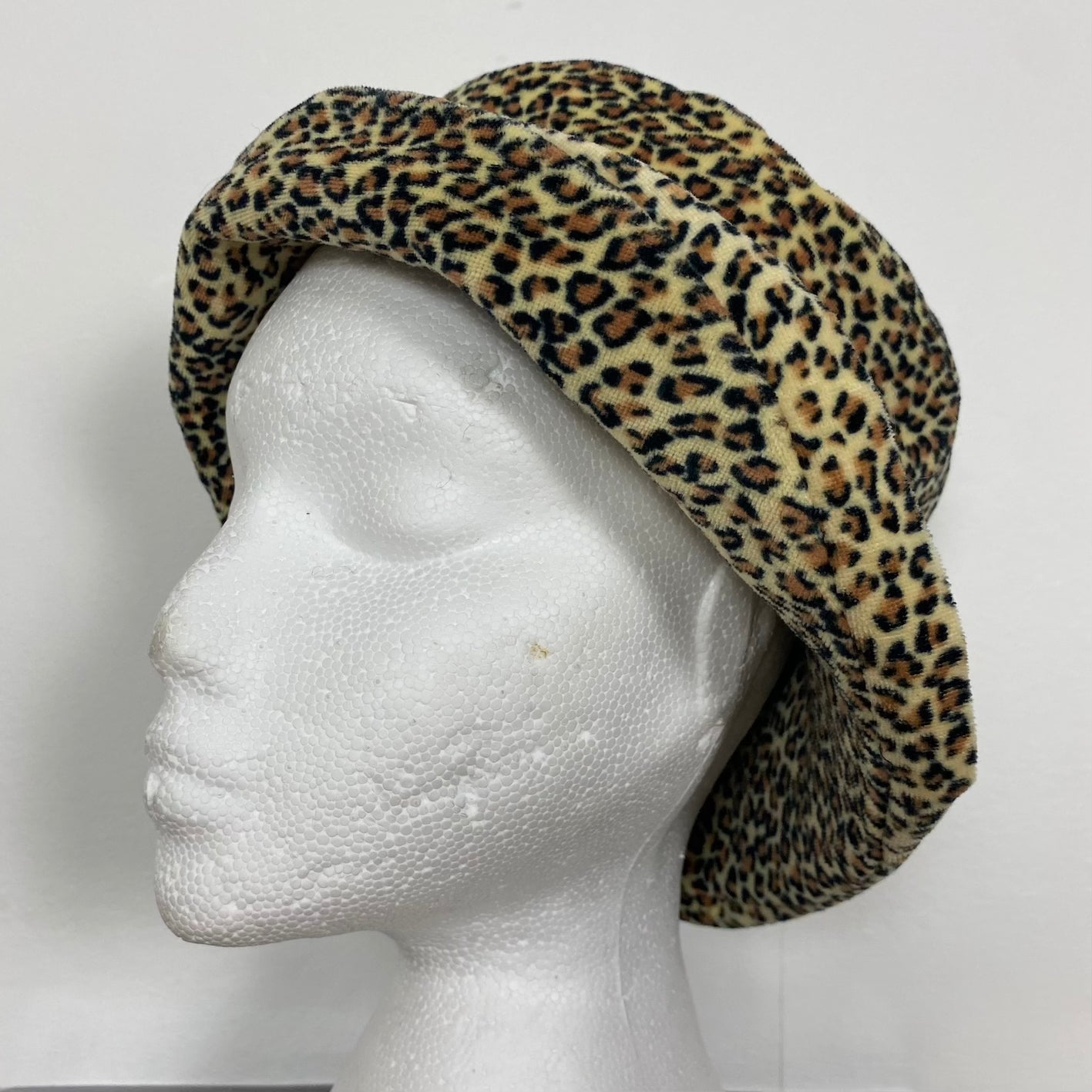 Vintage “Ganteb’s” Leopard Pattern Hat