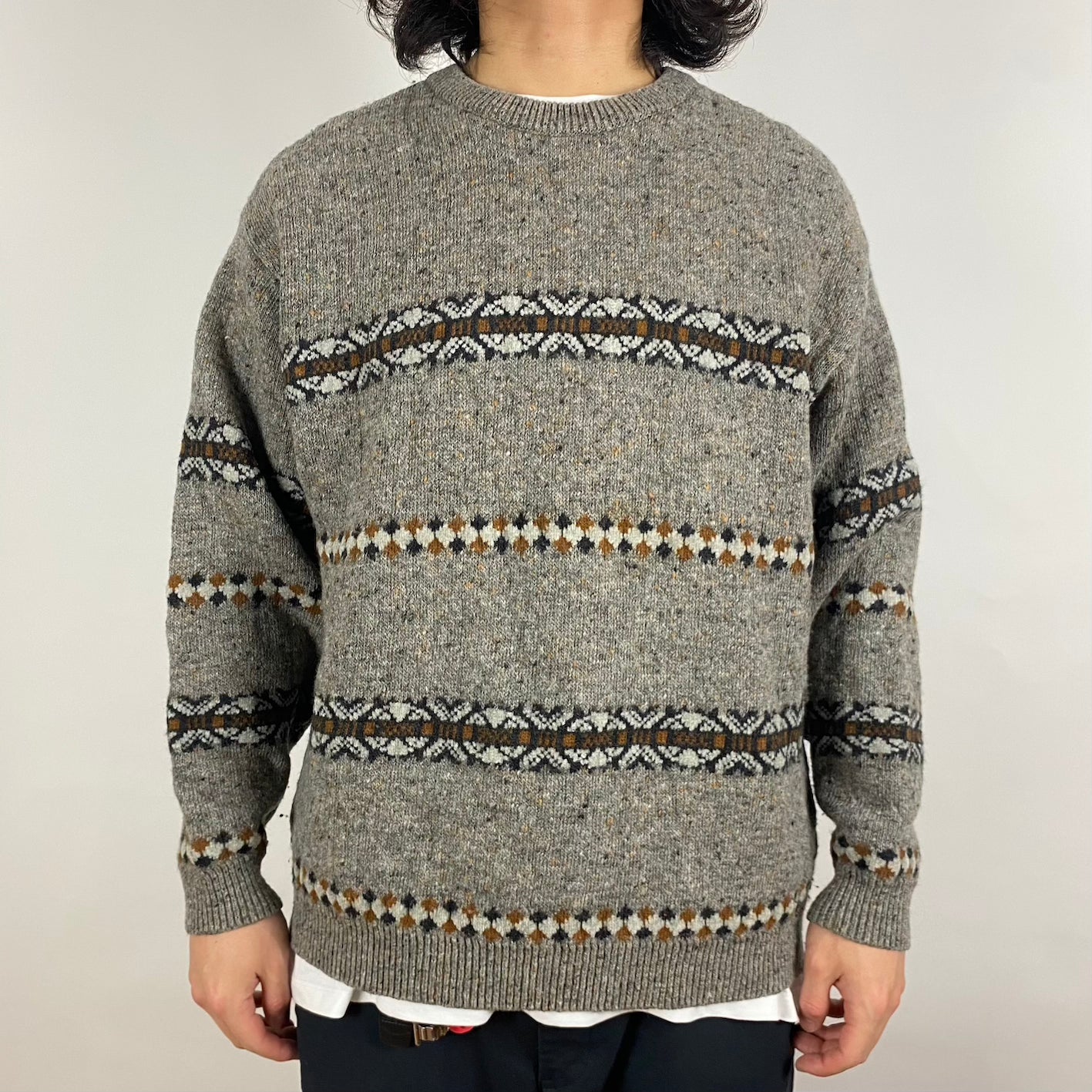 Vintage “TALGO City” Mixed Knit