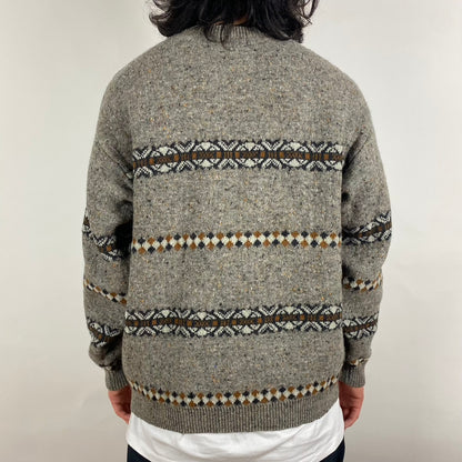 Vintage “TALGO City” Mixed Knit