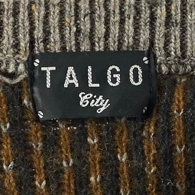 Vintage “TALGO City” Mixed Knit