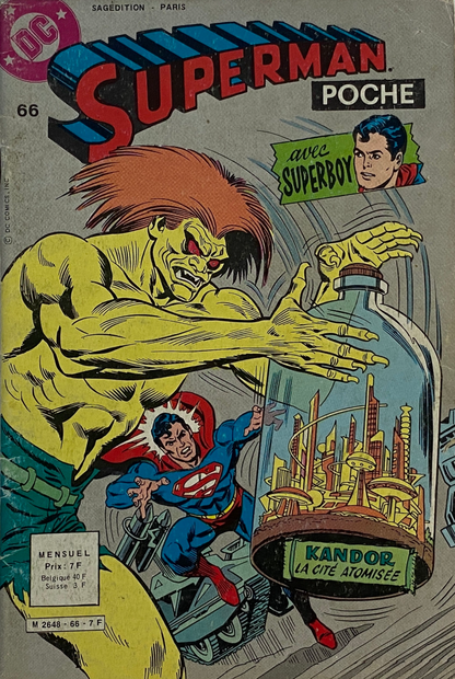 Superman #371 DC Pub 1982 '' Kandor Lives Again !''