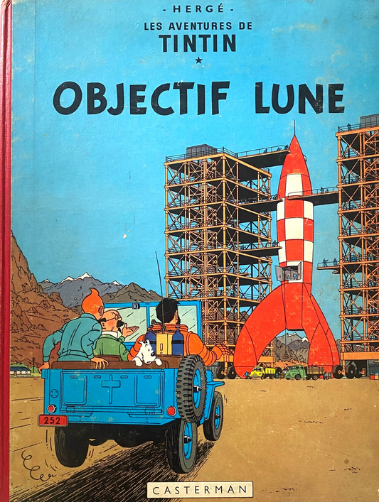 Tintin Objectif Lune 1953