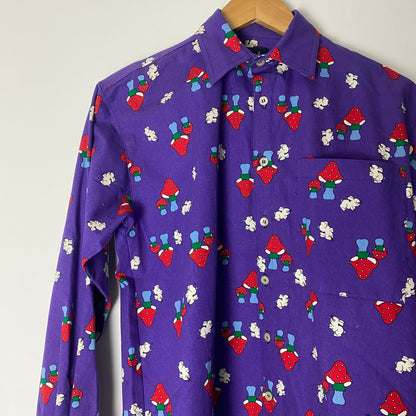 Vintage “JB. moda” Mushroom L/S Shirts SIZE (164)