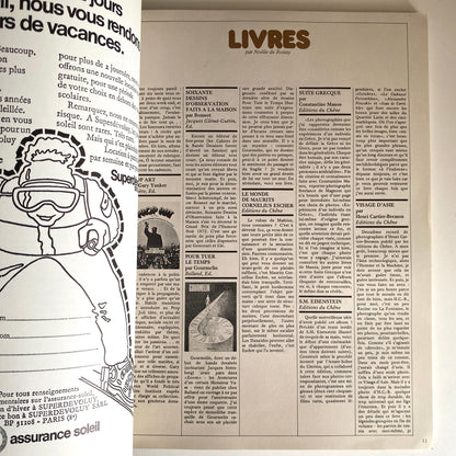 ZOOM Le Magazine de l'Image #16 (Paris: January/February 1973),