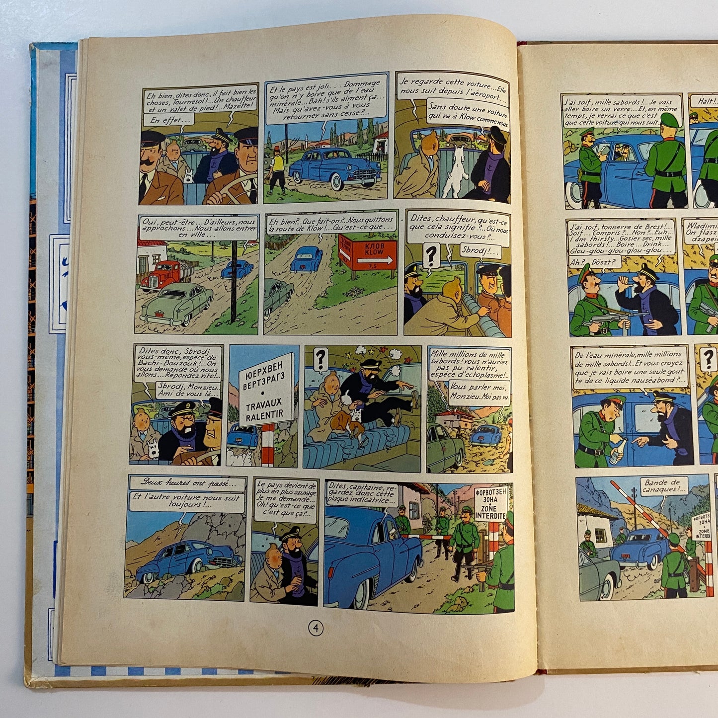 Tintin Objectif Lune 1953