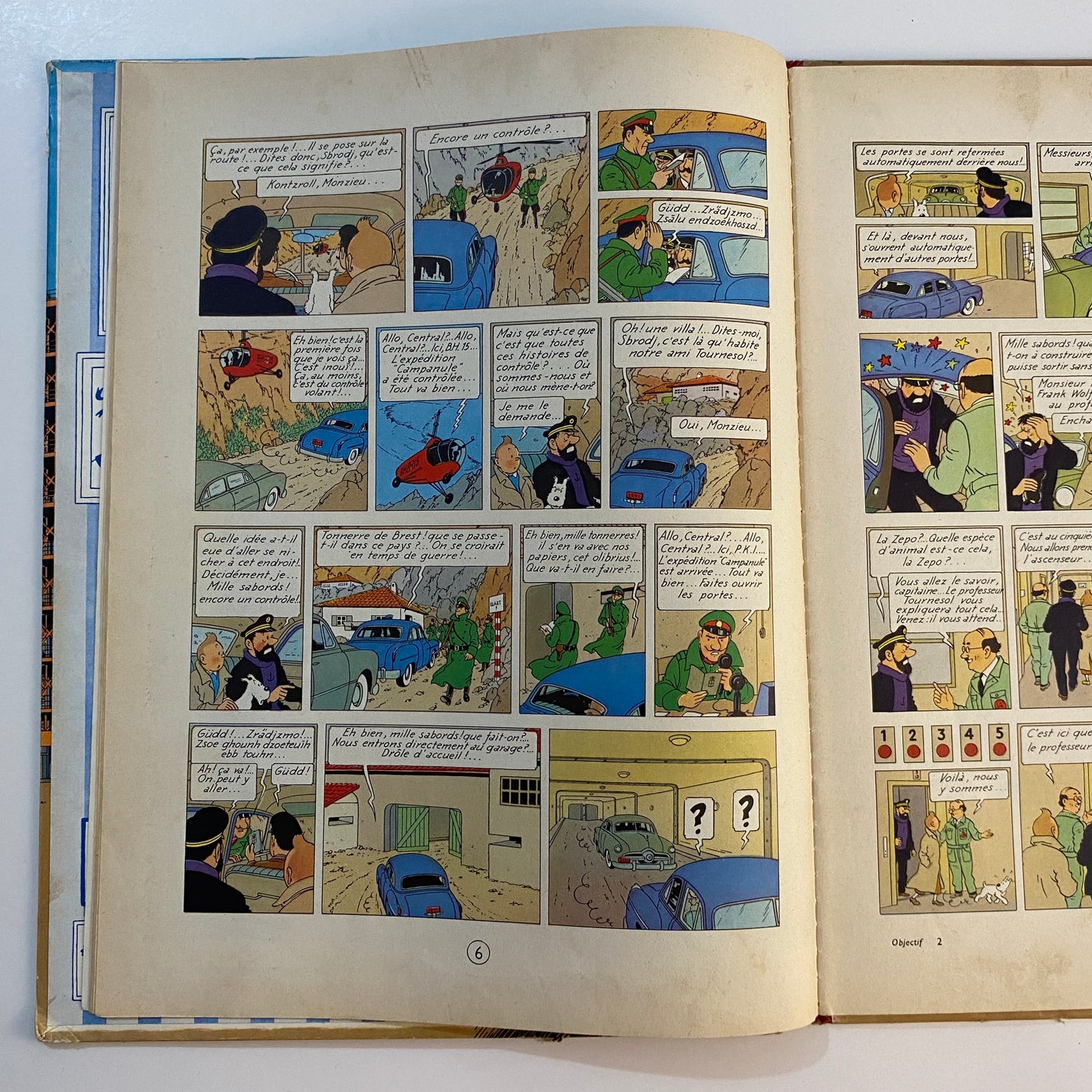 Tintin Objectif Lune 1953