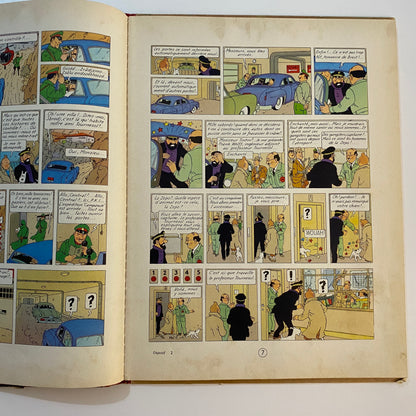 Tintin Objectif Lune 1953