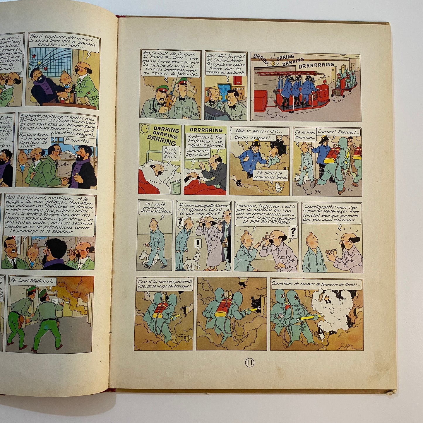 Tintin Objectif Lune 1953