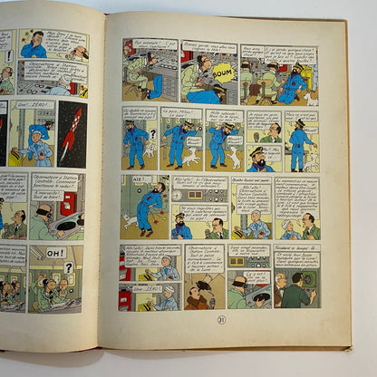 Tintin Objectif Lune 1953