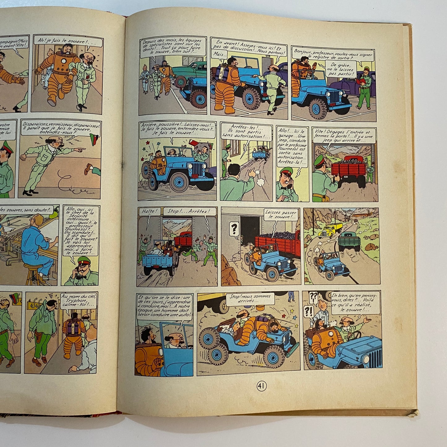 Tintin Objectif Lune 1953