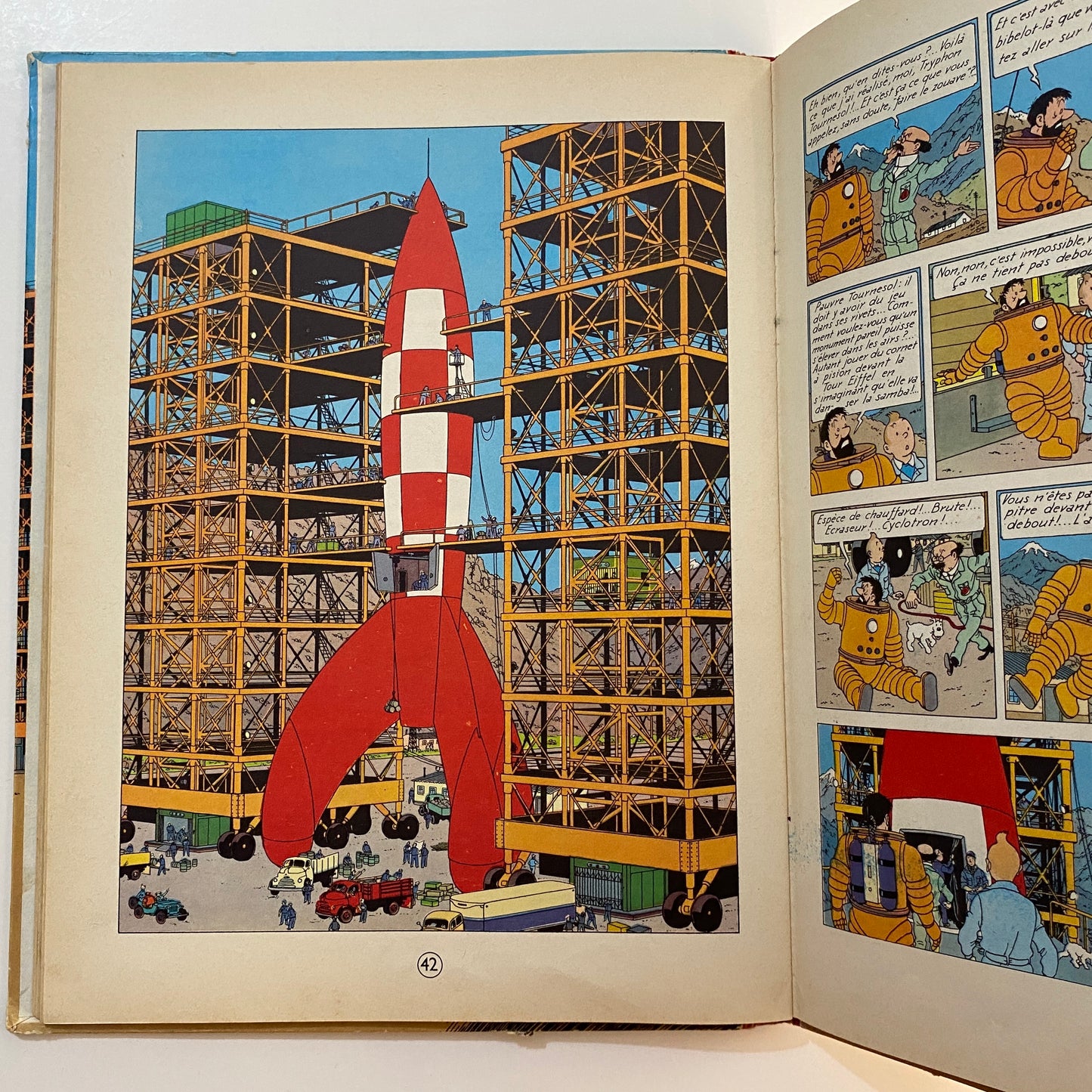 Tintin Objectif Lune 1953