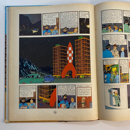 Tintin Objectif Lune 1953