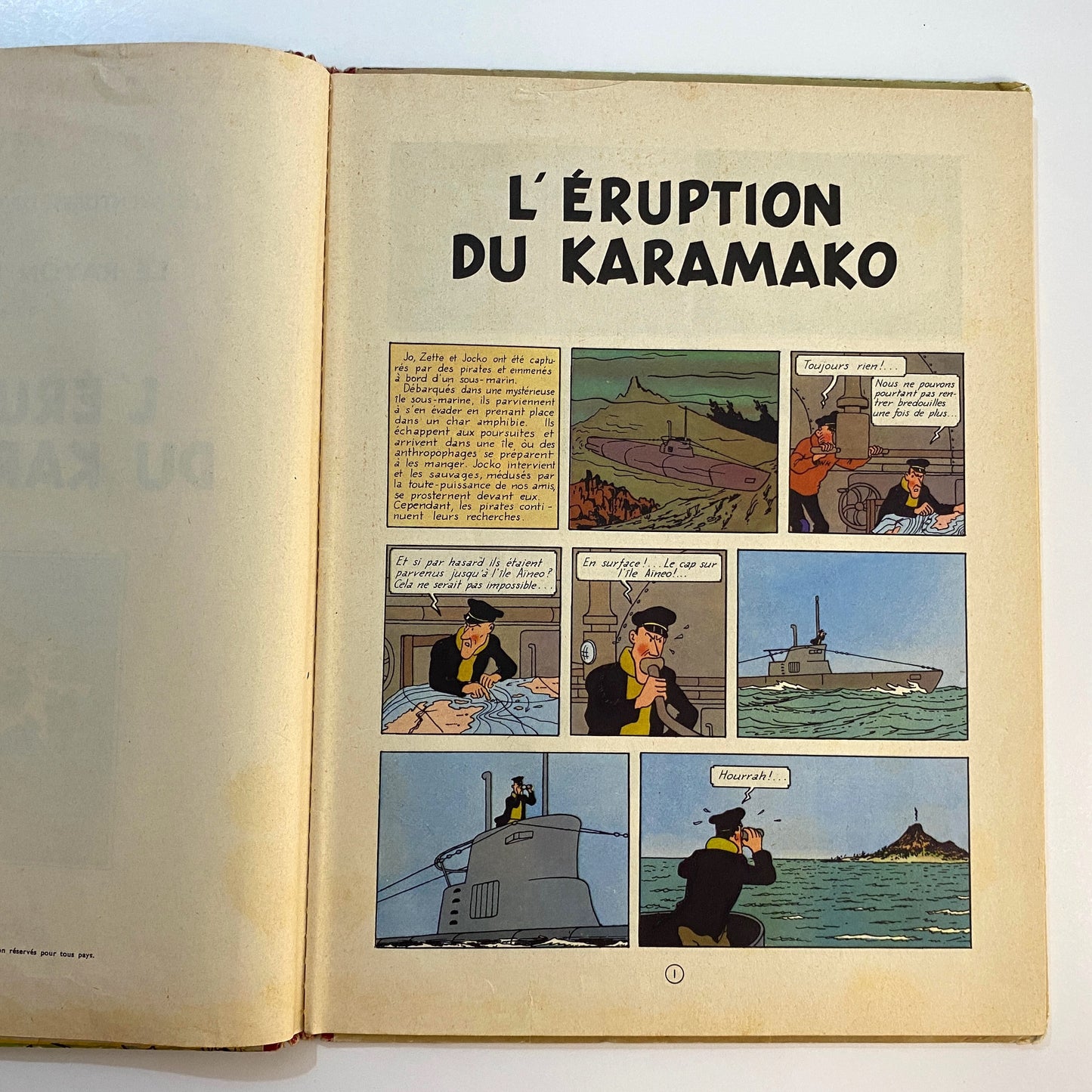 Tintin The Broken Ear Casterman 1952