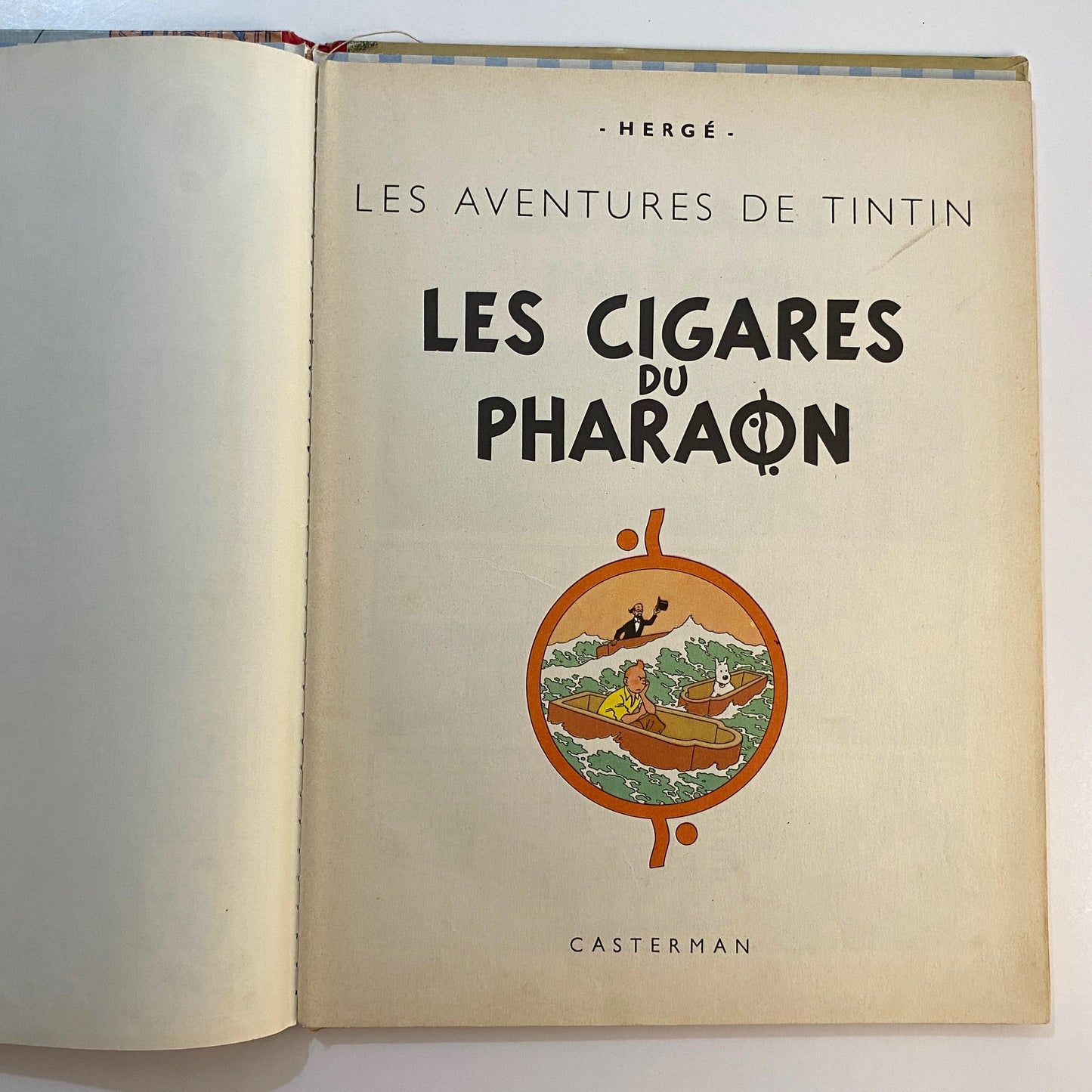 Tintin - Les Cigares du Pharaon