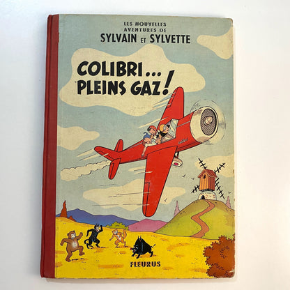 Tintin - Sylvain Et Sylvette Colibri... Pleins Gaz!!1959