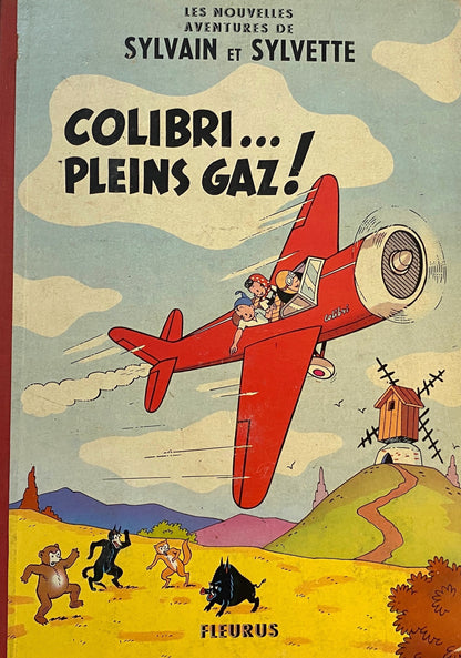 Tintin - Sylvain Et Sylvette Colibri... Pleins Gaz!!1959