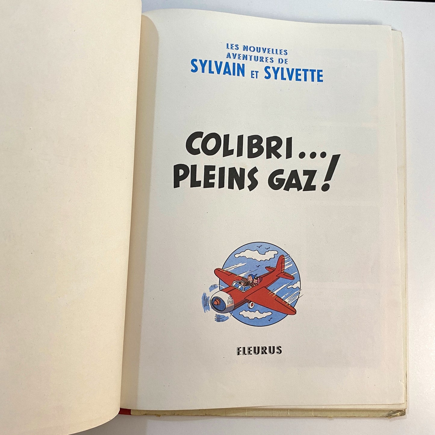 Tintin - Sylvain Et Sylvette Colibri... Pleins Gaz!!1959