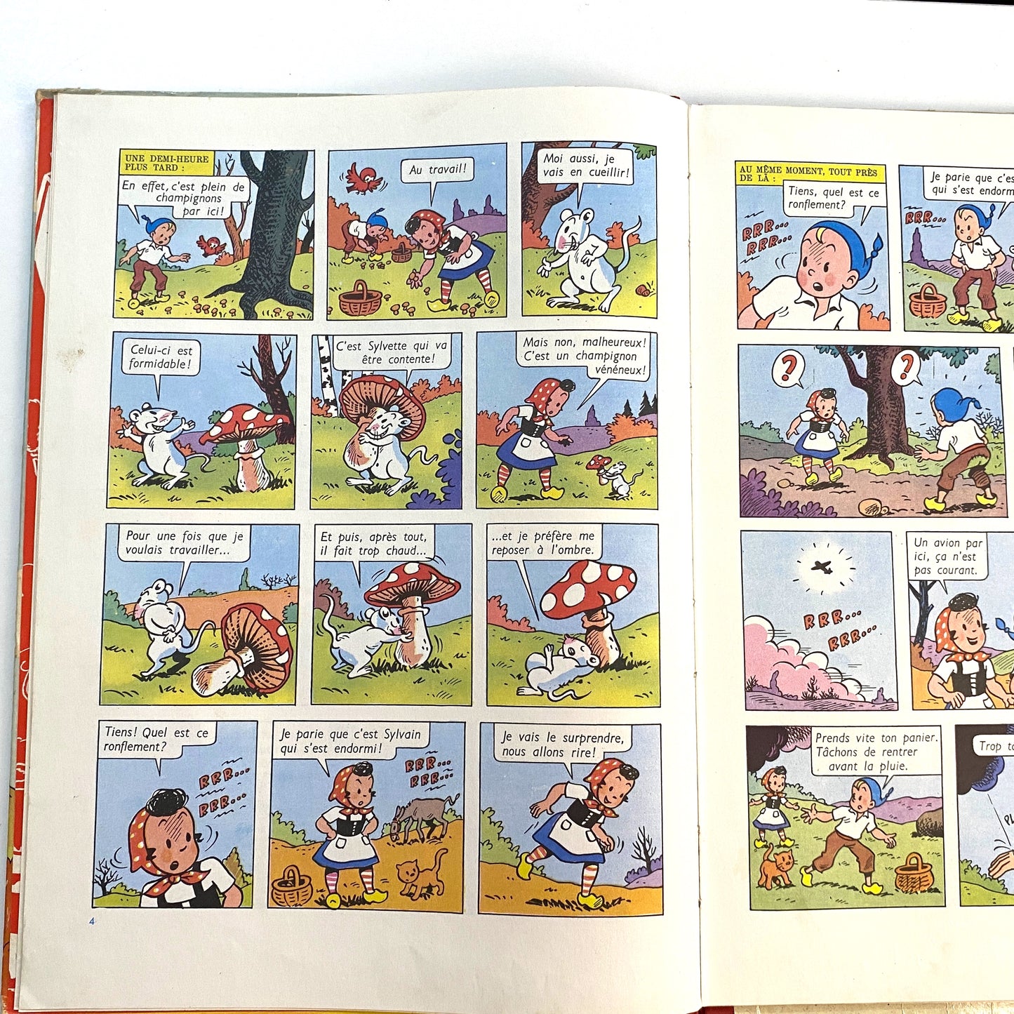 Tintin - Sylvain Et Sylvette Colibri... Pleins Gaz!!1959