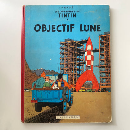 Tintin Objectif Lune 1953