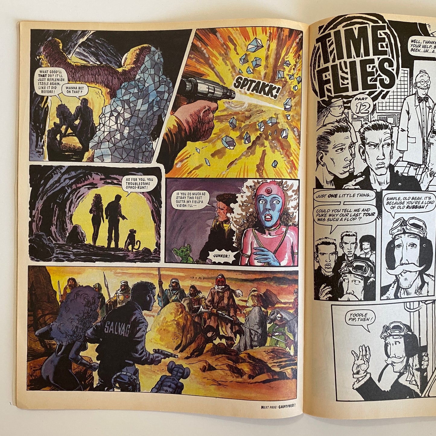 2000 AD #711 : December 1990 : Vintage UK Comic book