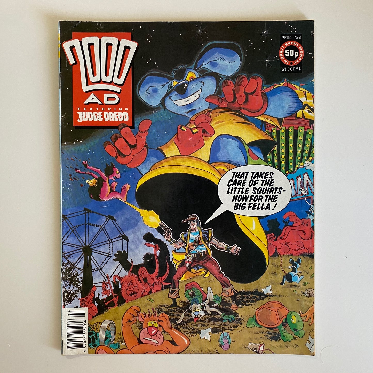 2000 AD #753 : October 1991 : Vintage UK Comic book