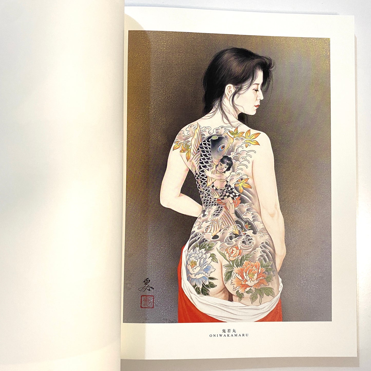 Ozuma Kaname Tattoo Book Woman art SHISEI illustrations - first edition