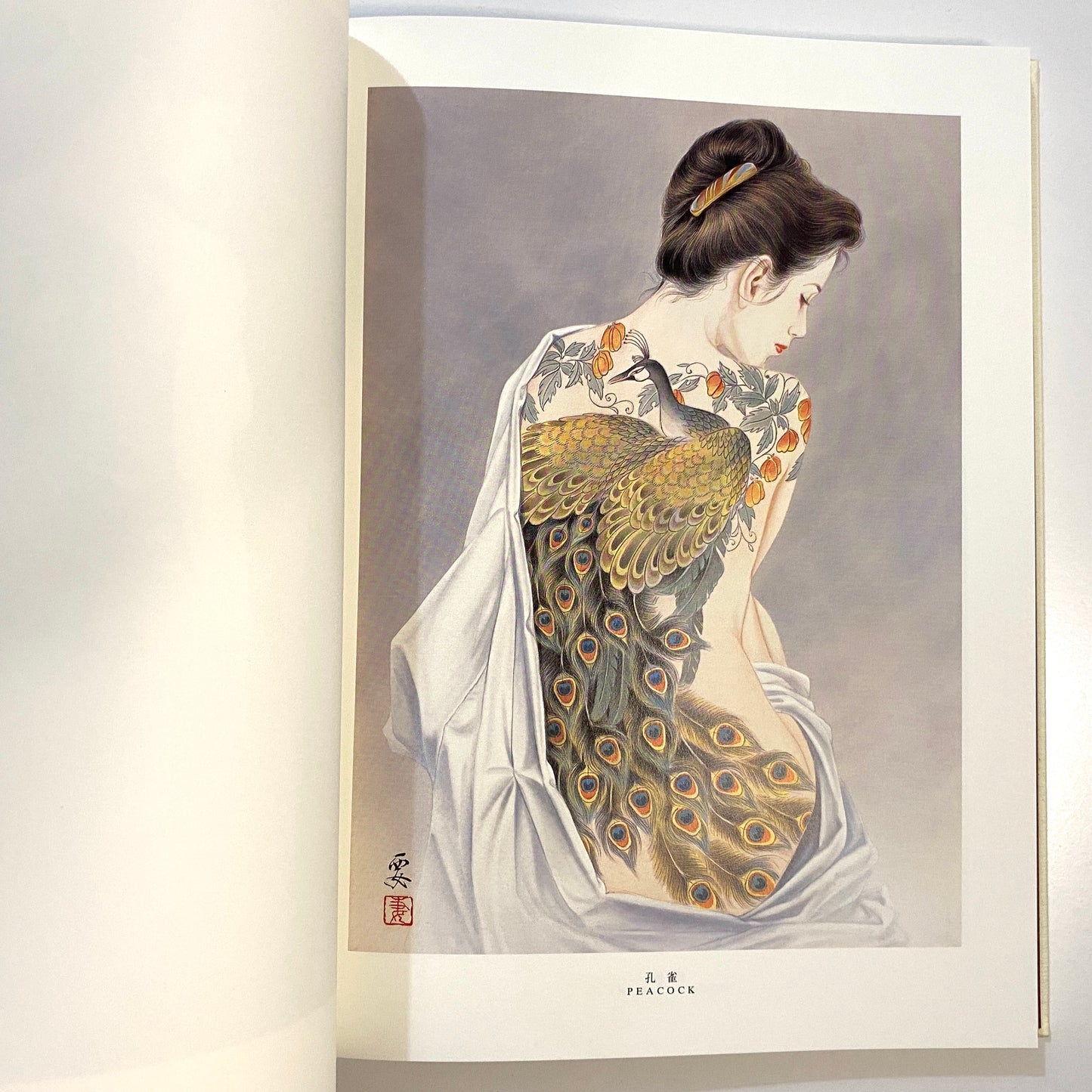 Ozuma Kaname Tattoo Book Woman art SHISEI illustrations - first edition