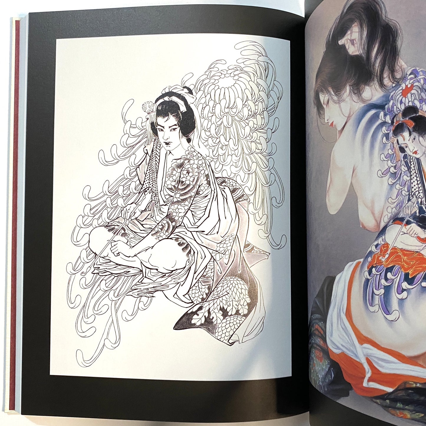 Ozuma Kaname Tattoo Book Woman art SHISEI illustrations - first edition