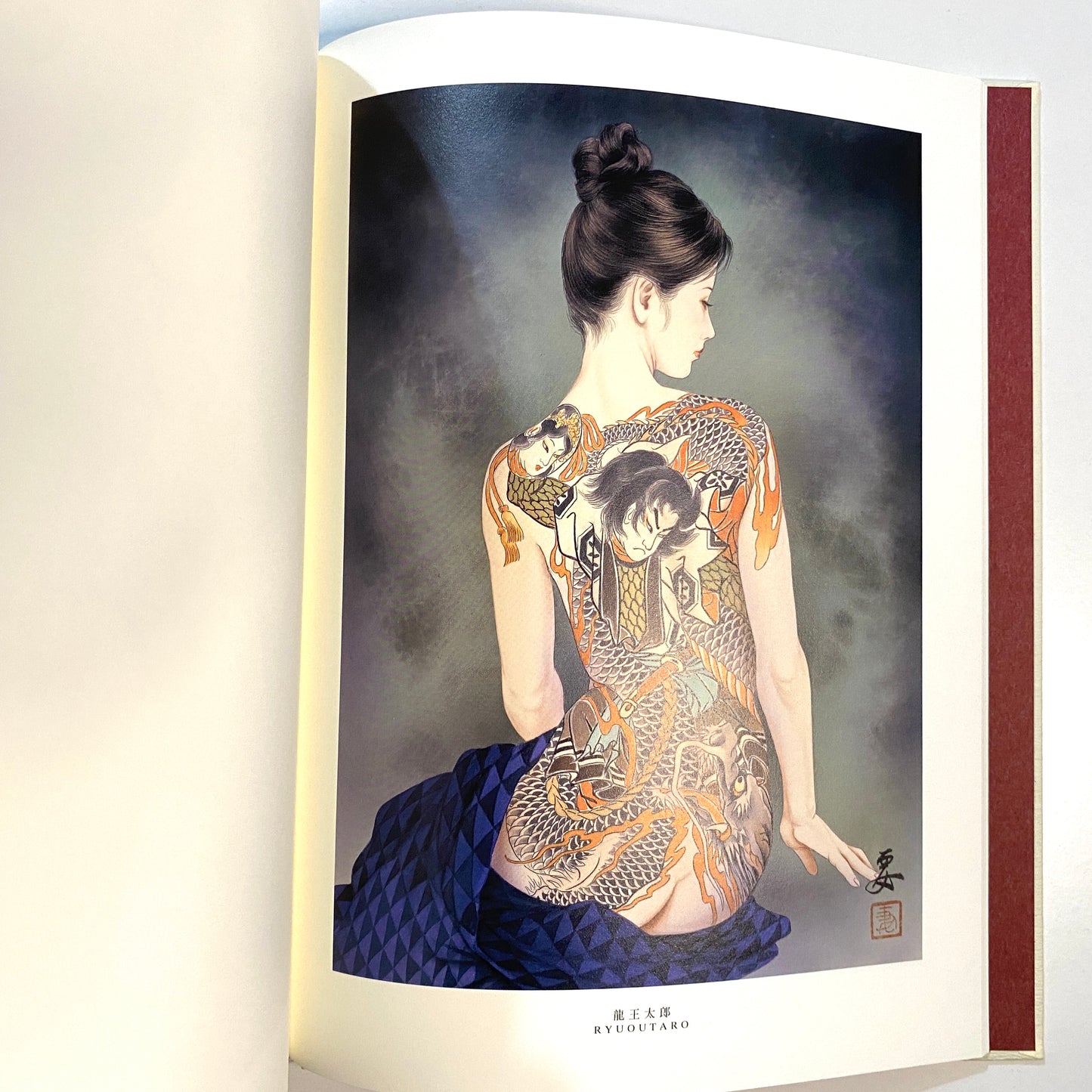 Ozuma Kaname Tattoo Book Woman art SHISEI illustrations - first edition