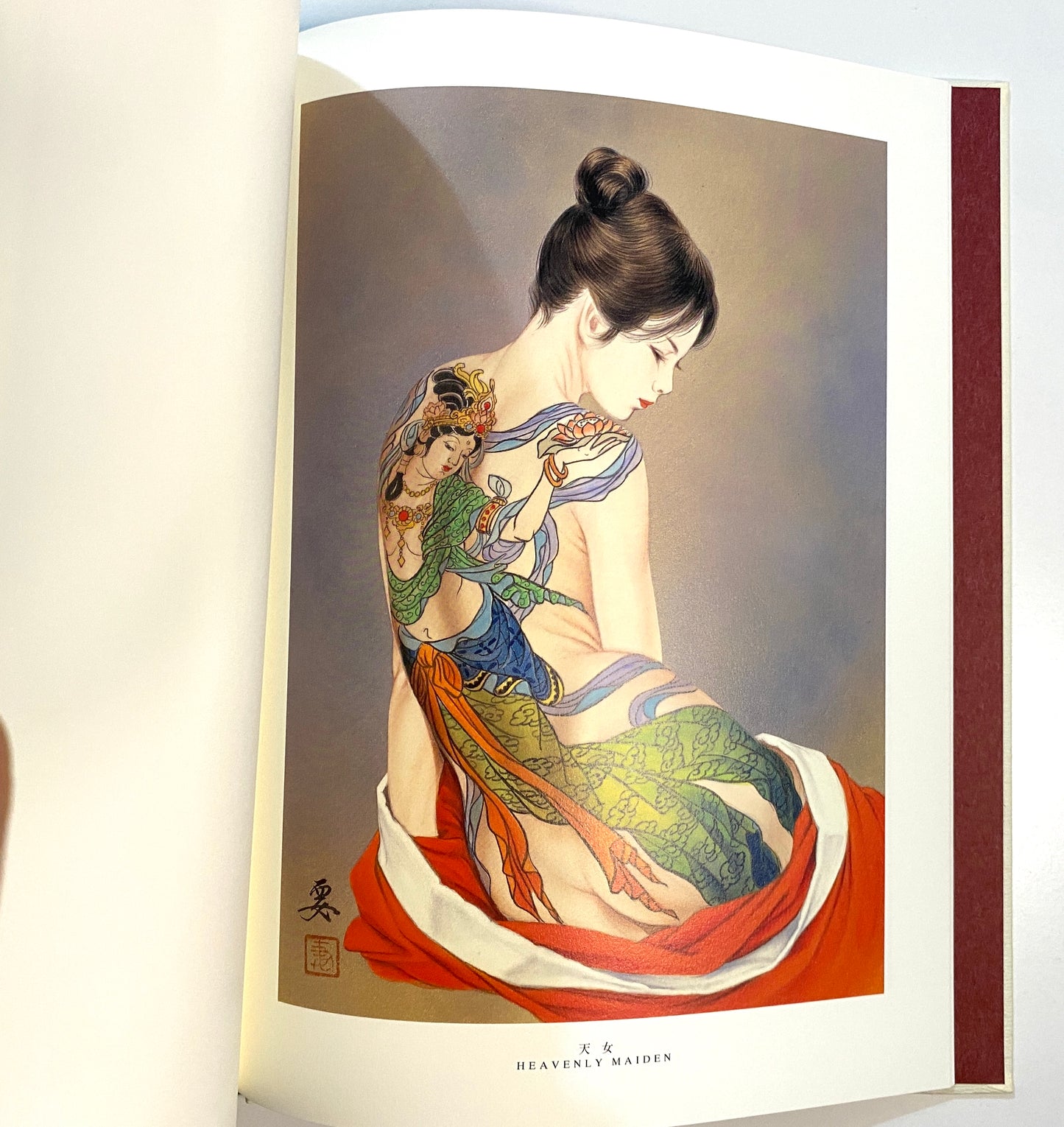 Ozuma Kaname Tattoo Book Woman art SHISEI illustrations - first edition