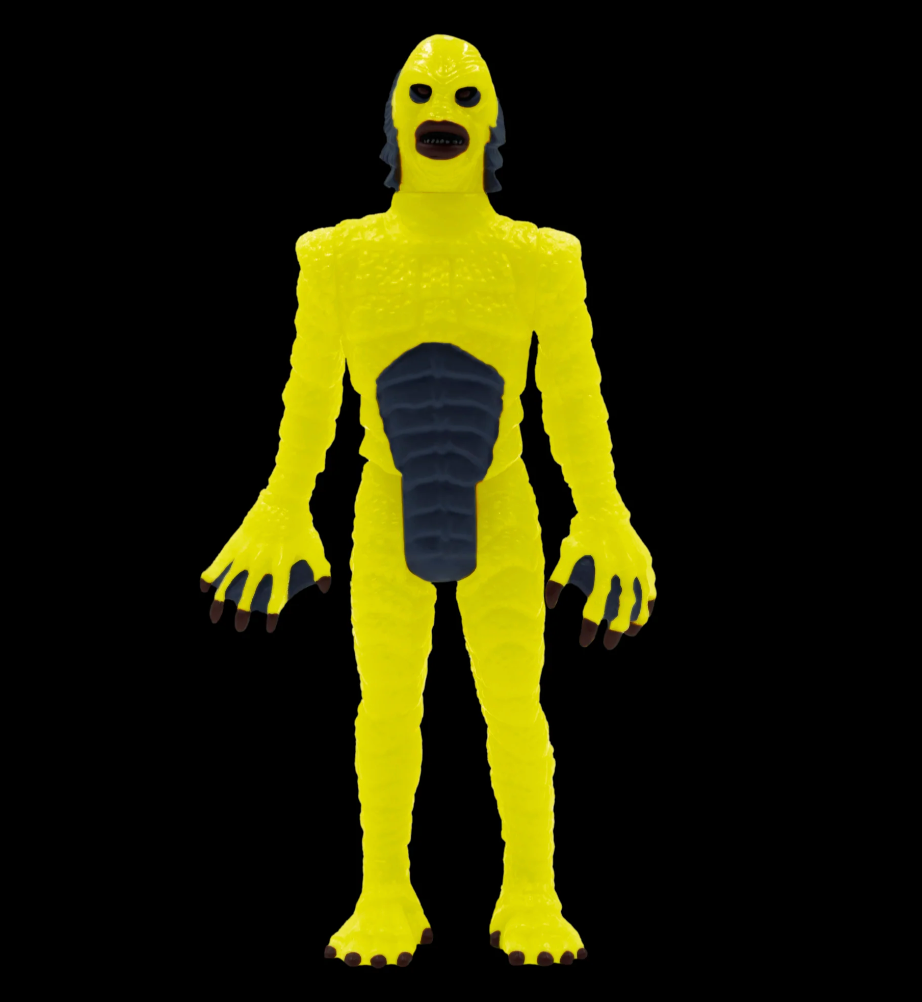 Universal Monsters ReAction Figure Creature From The Black Lagoon (Glow-In-The-Dark Costume Colors)