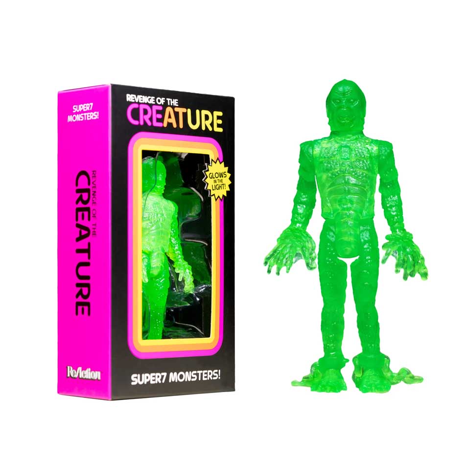 Universal Monsters ReAction Figure Revenge Of The Creature (Luminators)