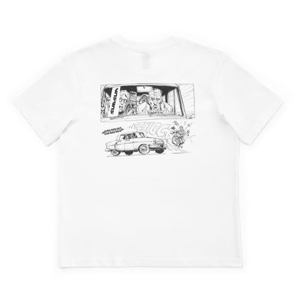 SUB SUN × CARAVAN T-SHIRTS - ZOMBIE CAR